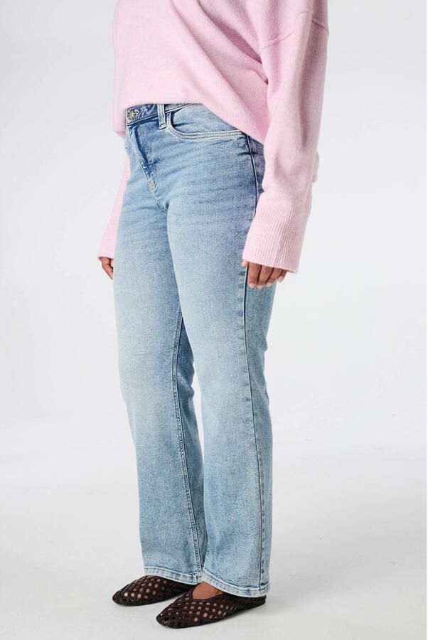 MS Mode flared jeans Plus Size blauw - Foto 2