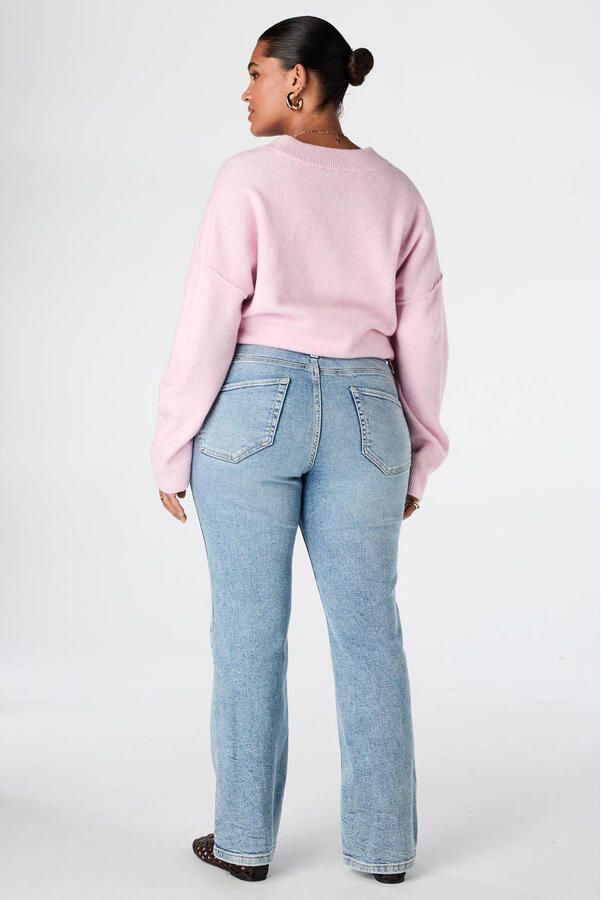 MS Mode flared jeans Plus Size blauw - Foto 3
