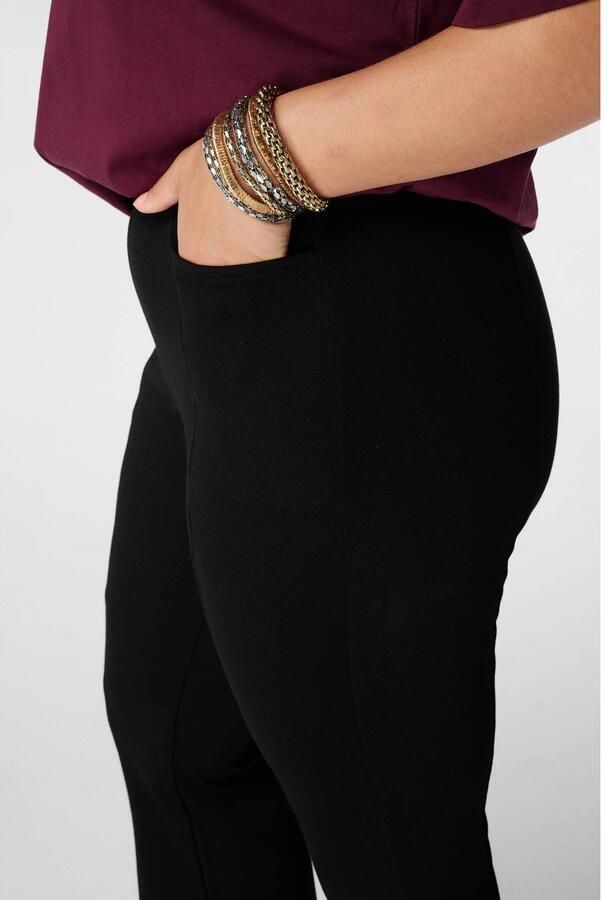 MS Mode flared legging zwart - Foto 2
