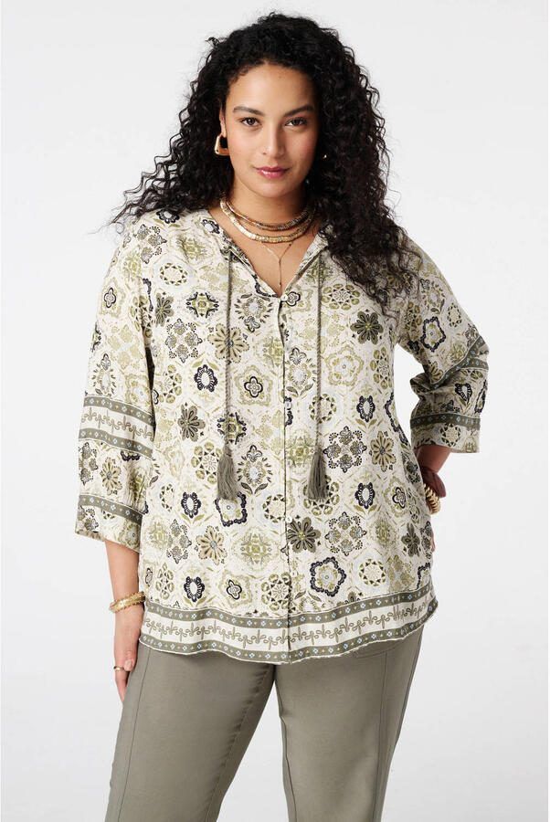 MS Mode gebloemde blouse