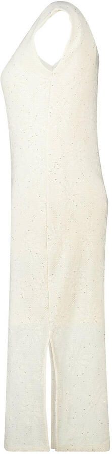 MS Mode gebloemde midi jurk met pailletten Plus Size ecru - Foto 3