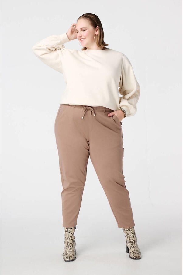 MS Mode gebloemde sweater ecru