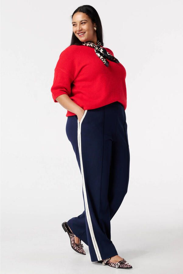 MS Mode gebreide trui rood
