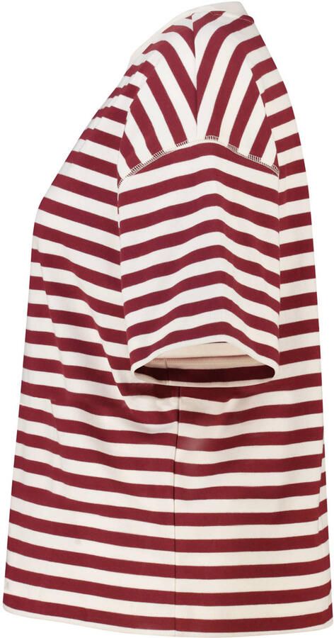 MS Mode gestreept T-shirt rood - Foto 3