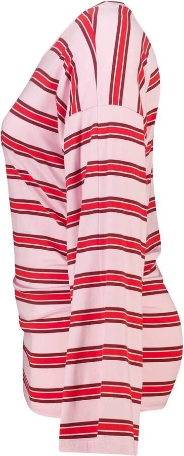 MS Mode gestreepte top roze - Foto 3