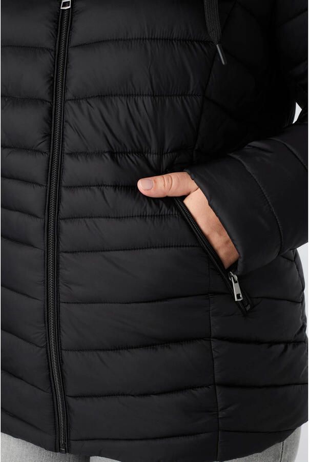 MS Mode gewatteerde tussenjas Plus Size zwart - Foto 3