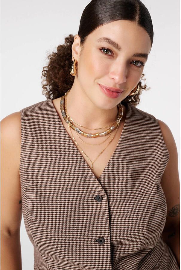 MS Mode gilet bruin - Foto 2