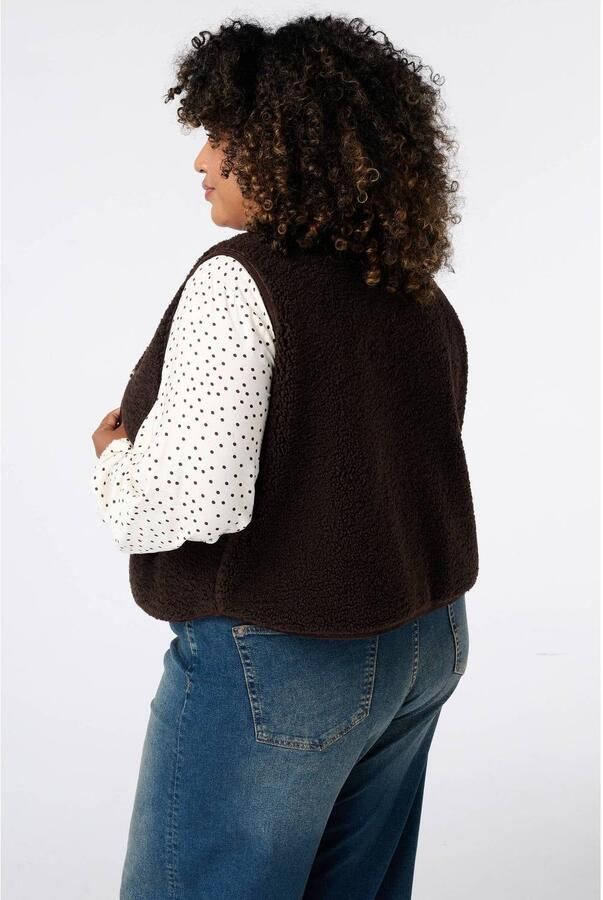 MS Mode gilet bruin - Foto 2