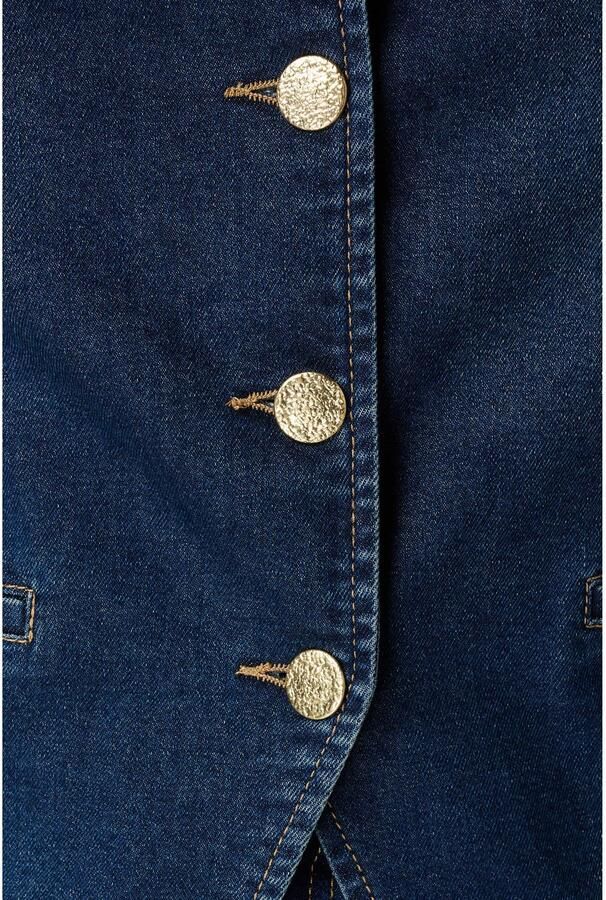 MS Mode gilet dark blue denim - Foto 2