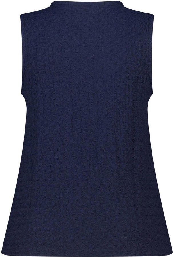 MS Mode gilet donkerblauw - Foto 2