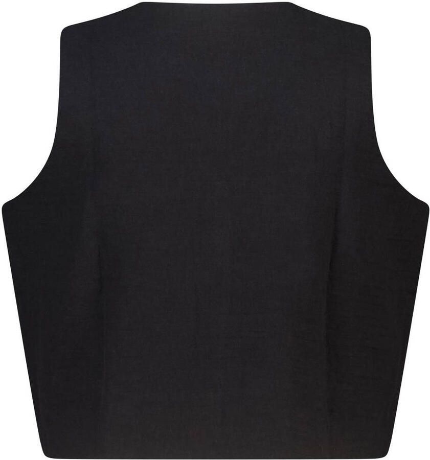 MS Mode gilet met borduursels Plus Size zwart - Foto 2