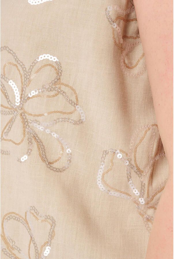 MS Mode gilet met pailletten beige - Foto 2