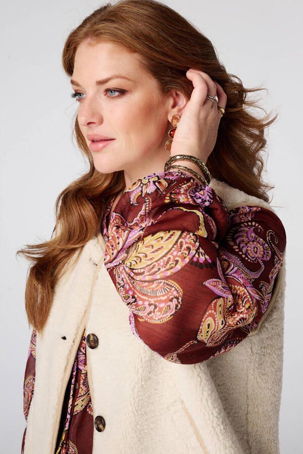 MS Mode gilet Plus Size ecru - Foto 2