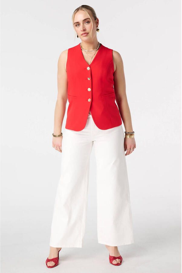 MS Mode gilet rood - Foto 3