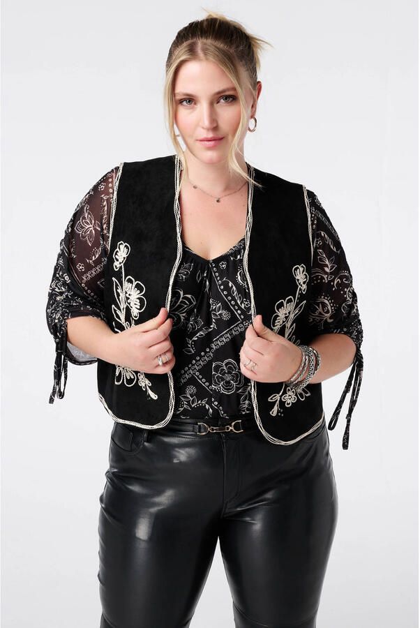 MS Mode gilet zwart