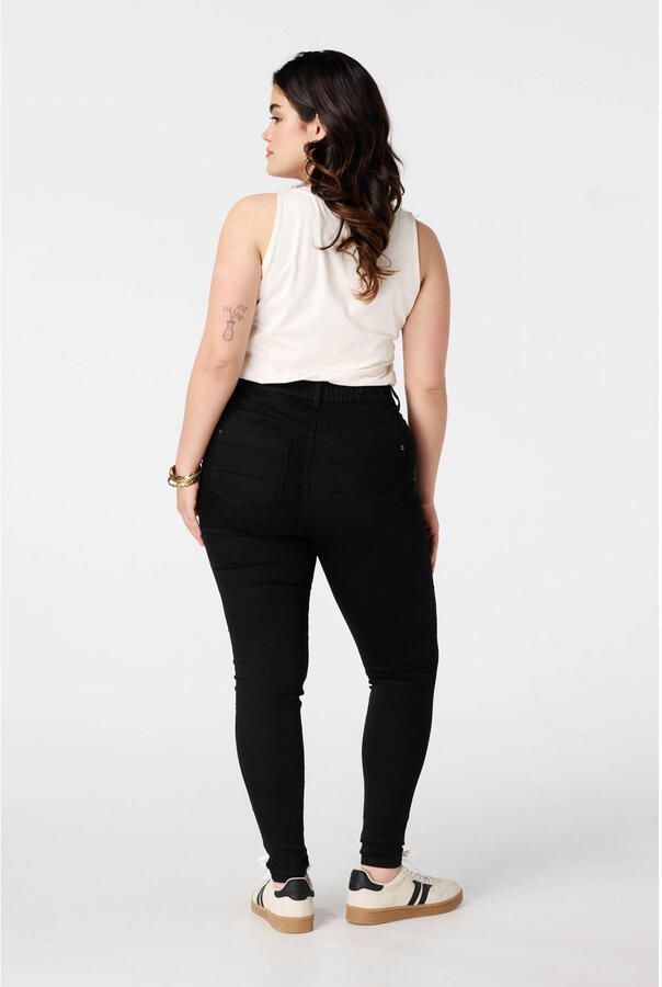 MS Mode high waist jeggings black denim - Foto 2