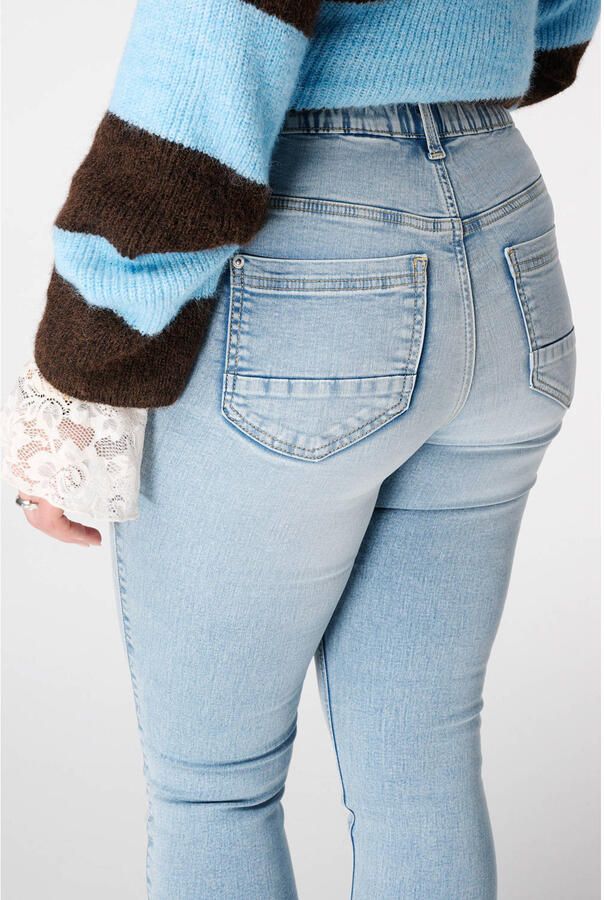MS Mode high waist skinny jeans light blue denim - Foto 2