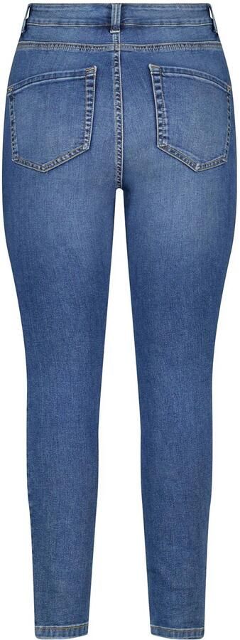 MS Mode high waist skinny jeans medium blue denim - Foto 2