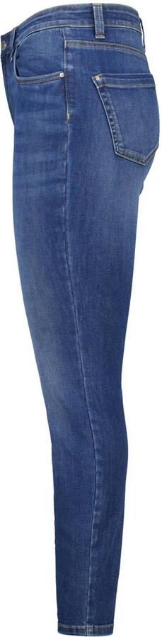 MS Mode high waist slim fit jeans dark blue denim - Foto 2
