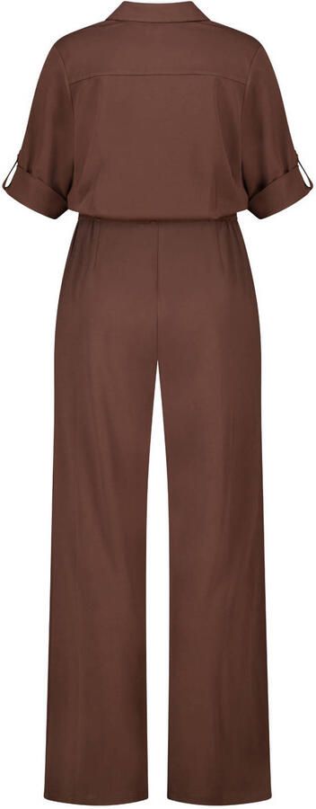 MS Mode jumpsuit donkerbruin - Foto 2