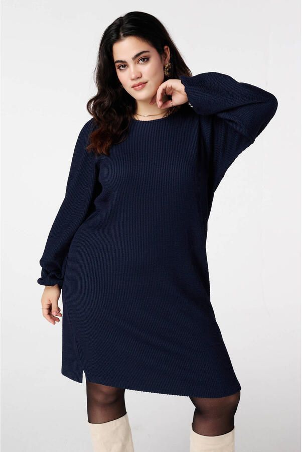 MS Mode jurk donkerblauw