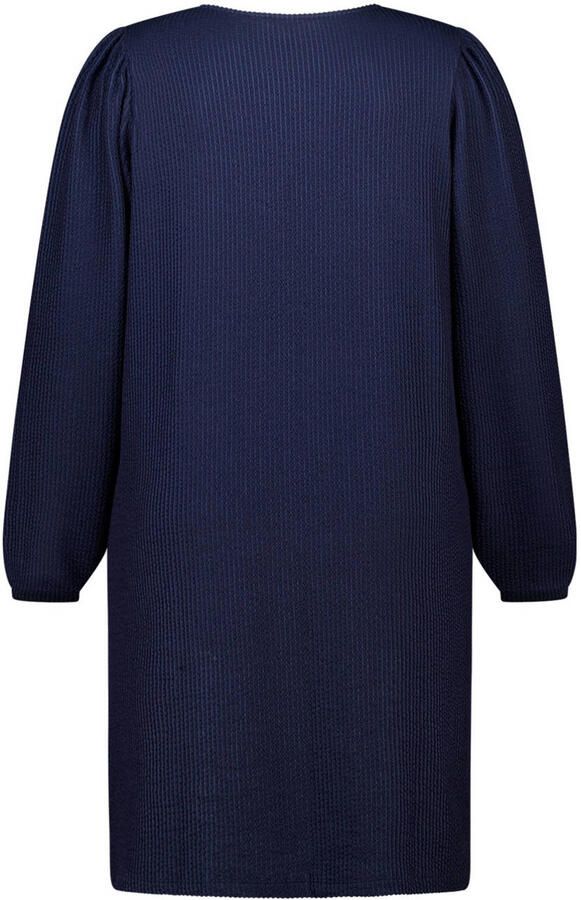 MS Mode jurk donkerblauw - Foto 2