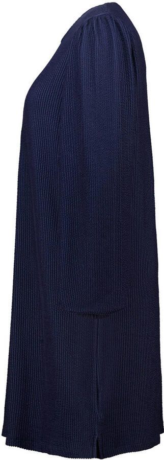 MS Mode jurk donkerblauw - Foto 3