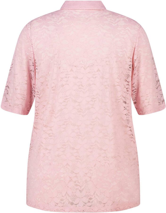 MS Mode kanten blouse lichtroze - Foto 2