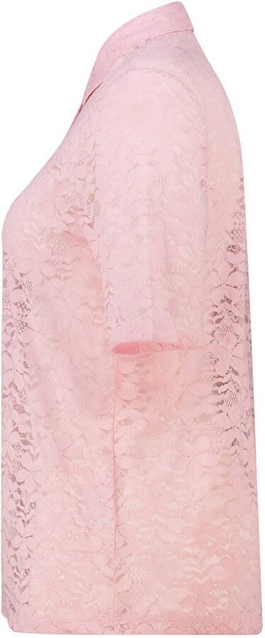 MS Mode kanten blouse lichtroze - Foto 3