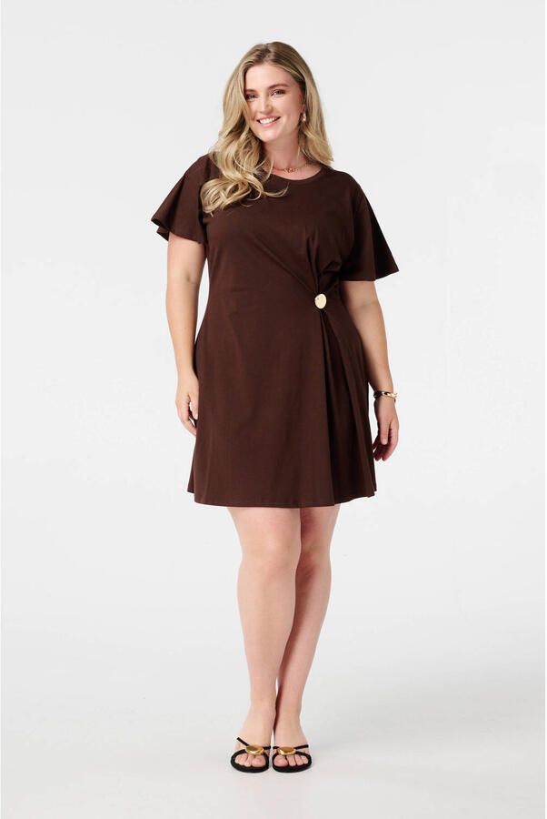 DSQUARED2 Blazerjurk met enkele rij knopen Zwart