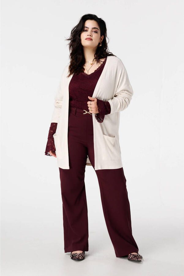MS Mode lang vest ecru