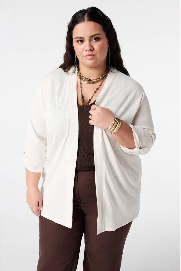 MS Mode lang vest ecru
