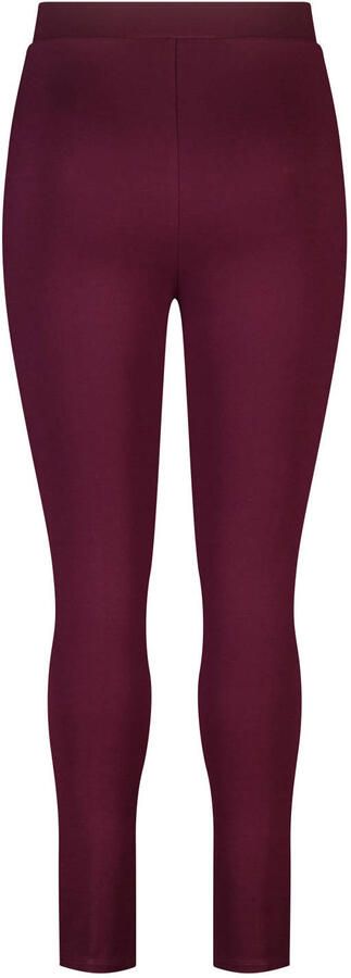 MS Mode legging donkerrood - Foto 3