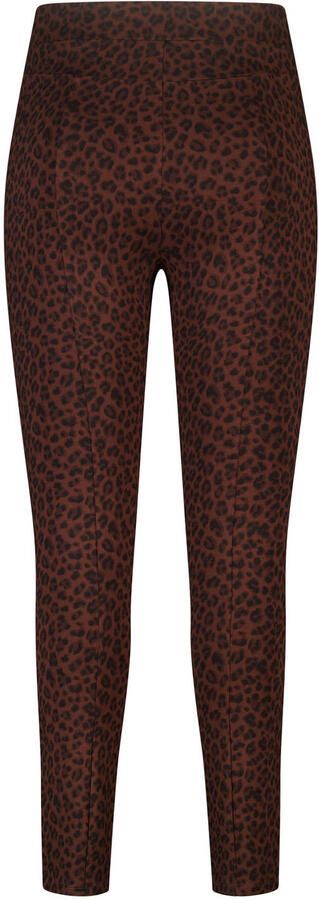 MS Mode legging met panterprint bruin - Foto 3