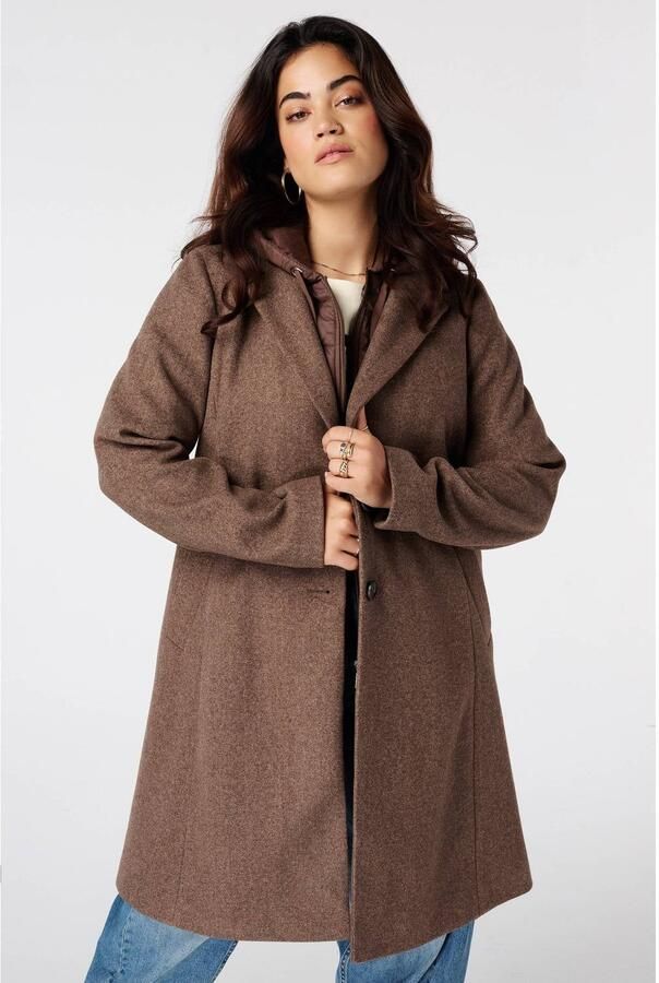 MS Mode manteljas bruin