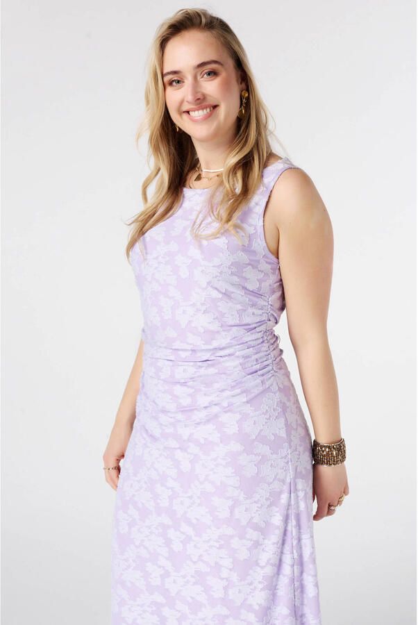 MS Mode maxi jurk lila