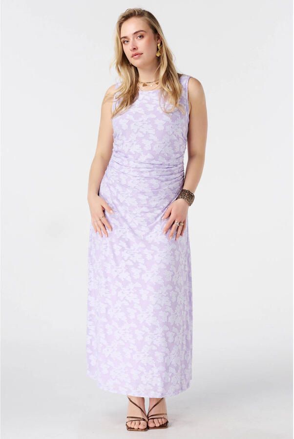 MS Mode maxi jurk lila - Foto 2
