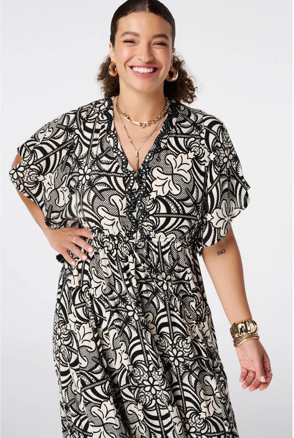 MS Mode maxi jurk multi