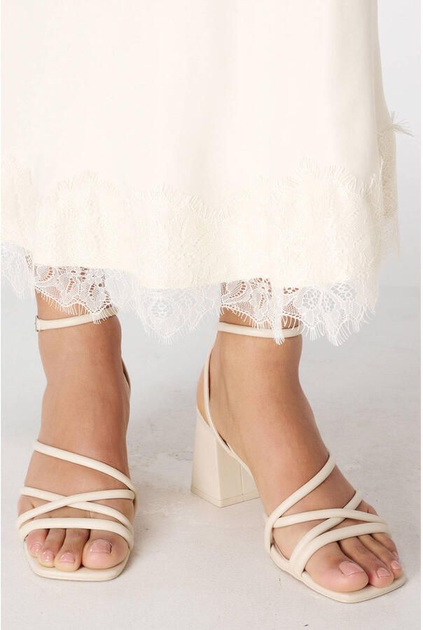 MS Mode midi rok beige - Foto 2