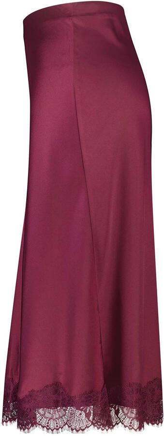 MS Mode midi rok Plus Size donkerrood - Foto 3
