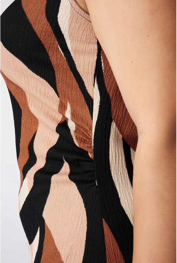 MS Mode midi zomerjurk met print Plus Size meerkleurig - Foto 2