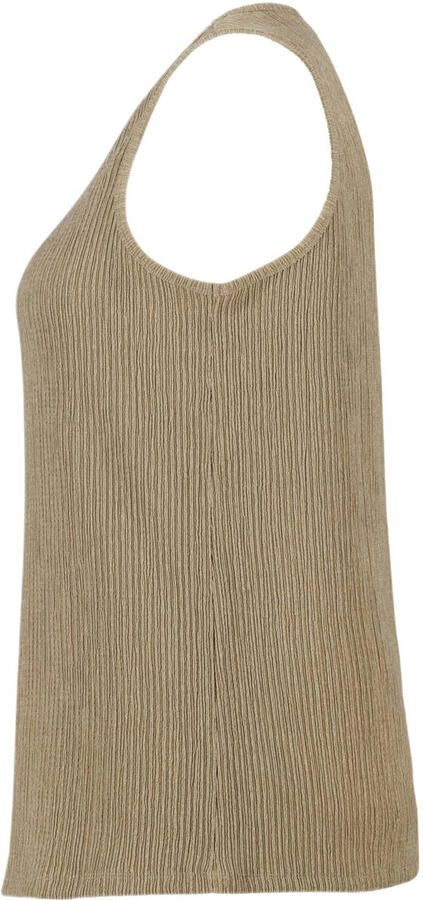 MS Mode mouwloze top beige - Foto 3