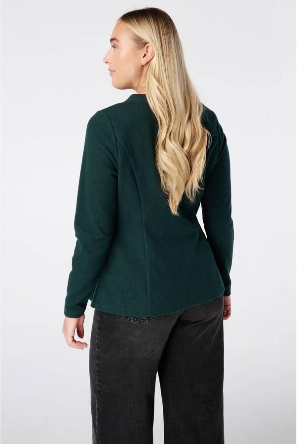 MS Mode peplum top donkergroen - Foto 2