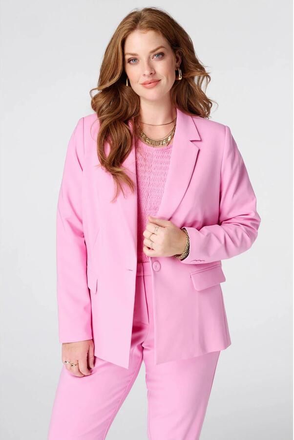 MS Mode Plus Size blazer roze