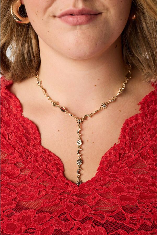 MS Mode Plus Size kanten top rood - Foto 2