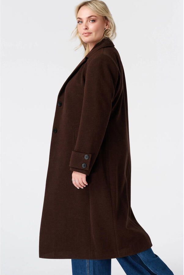 MS Mode Plus Size manteljas bruin - Foto 3