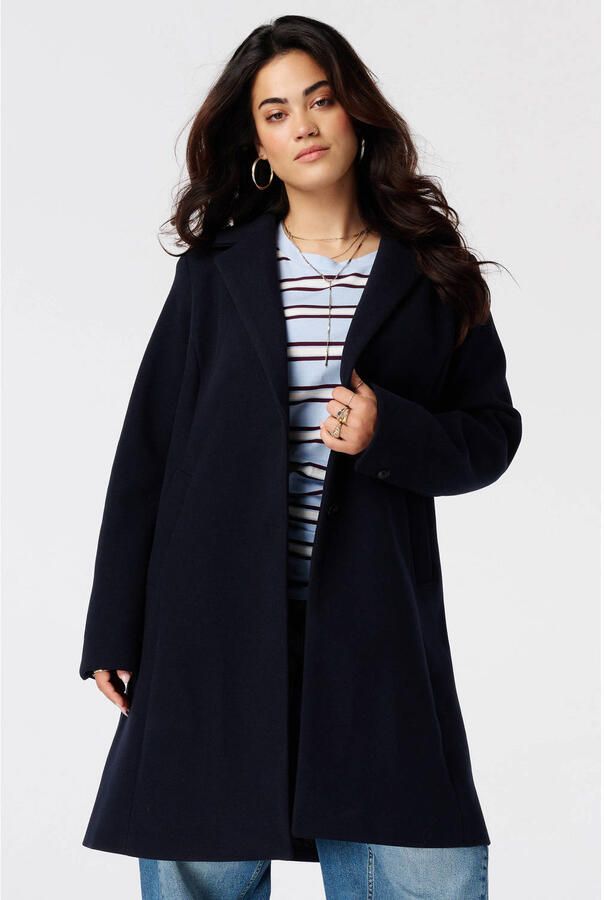 MS Mode Plus Size manteljas donkerblauw - Foto 2