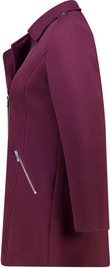 MS Mode Plus Size manteljas donkerrood - Foto 3