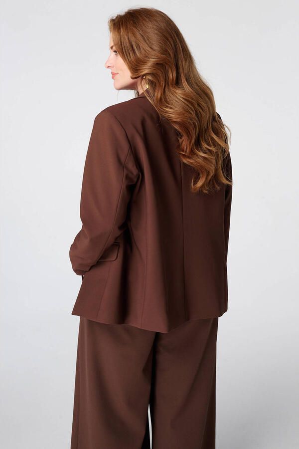 MS Mode Plus Size regular blazer bruin - Foto 2