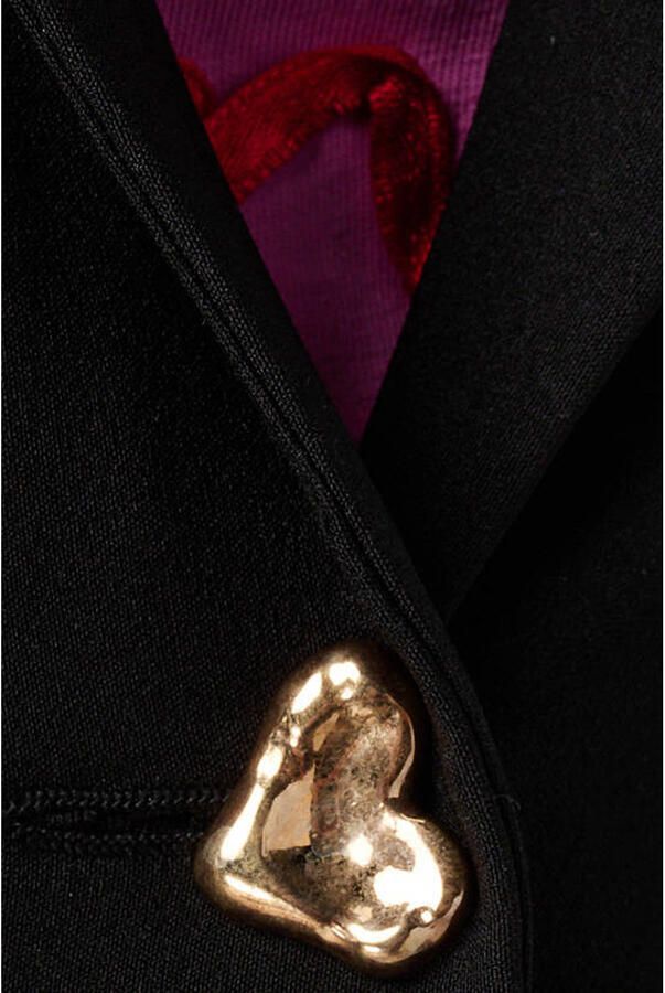 MS Mode Plus Size regular fit blazer zwart - Foto 3